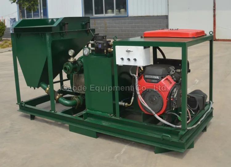 Gaodetec GDS1500G Gasoline engine Concrete Shotcrete Pump for wet normal concrete